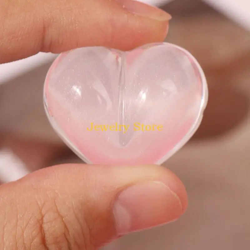 F2TD Shiny Glossy Love Butt Ornaments Silicone Epoxy Resin Mold DIY Keychain Pendant Jewelry for Valentine Gift Craft