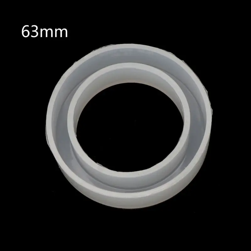 Silicone Bangle Mold Clear Round Bracelet Jewelry Casting Resin Mould DIY Crafts