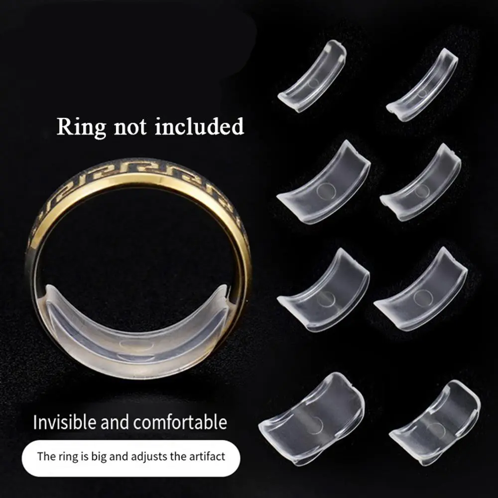 Practical Ring Adjuster Lovely Jewelry Accessory Invisible Comfort Supplies Light And Thin Soft Items Useful Size Adjustment