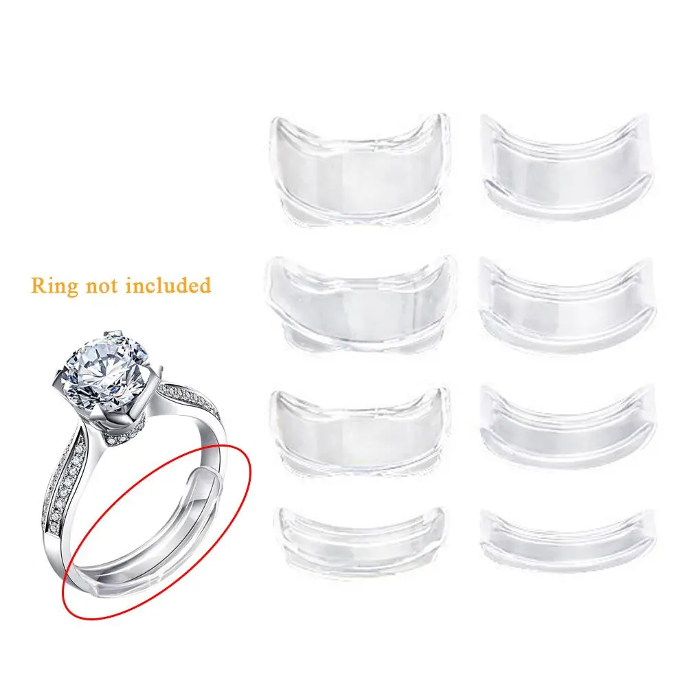 Practical Ring Adjuster Lovely Jewelry Accessory Invisible Comfort Supplies Light And Thin Soft Items Useful Size Adjustment