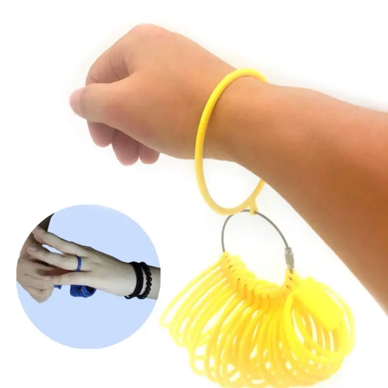 Bangle Sizer Bracelet Wrist Size Measure Tool Plastic Jeweler's Measure