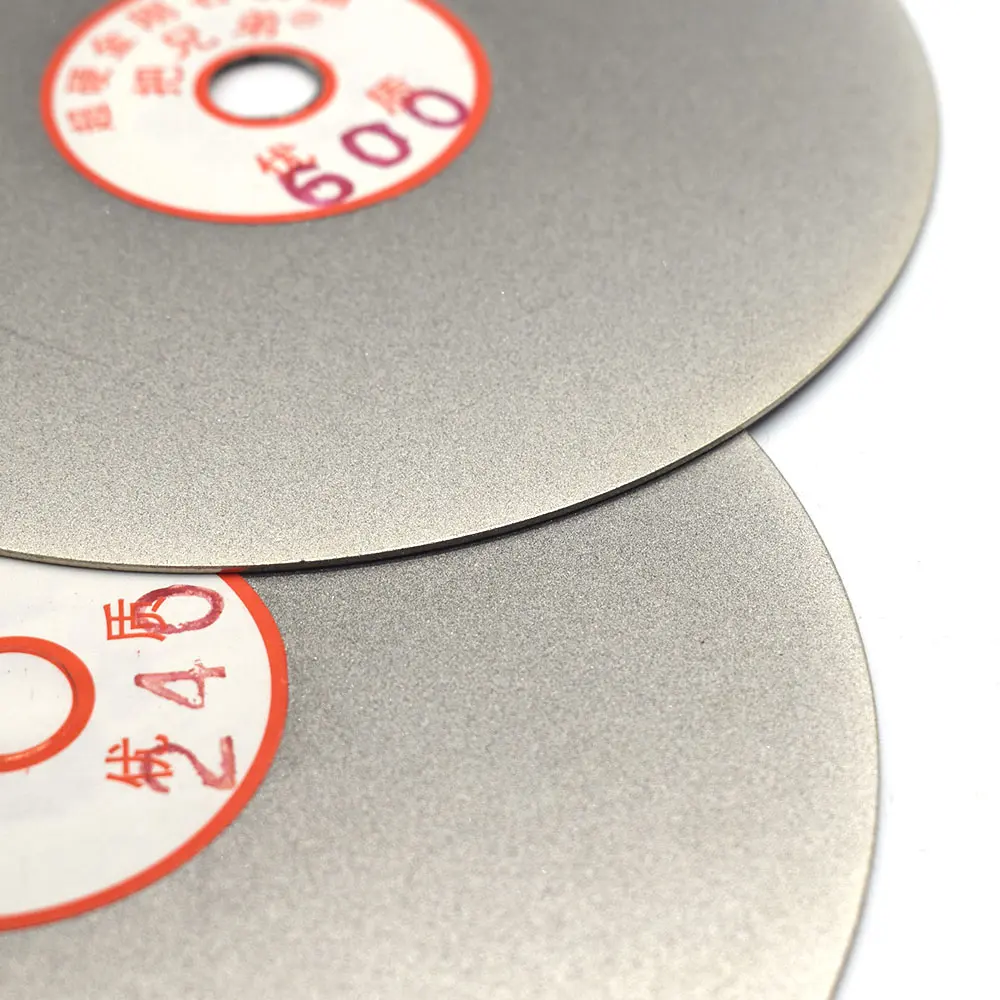 1PCS 6inch Diamond Grinding Disc Alloy Water Faceting Disc 12.7mm Holes Jewelry Jade Tungsten Steel Grinding Wheel