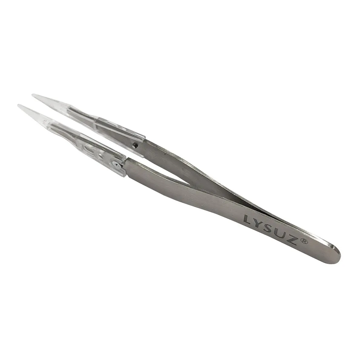 Achromatic Gemstone Tweezers Grooved Tip Diamond Crafting Making Pick Up Tool Jewellery Photograph Tools