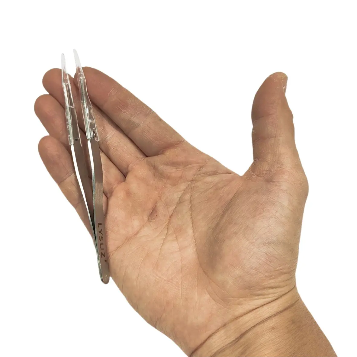 Achromatic Gemstone Tweezers Grooved Tip Diamond Crafting Making Pick Up Tool Jewellery Photograph Tools
