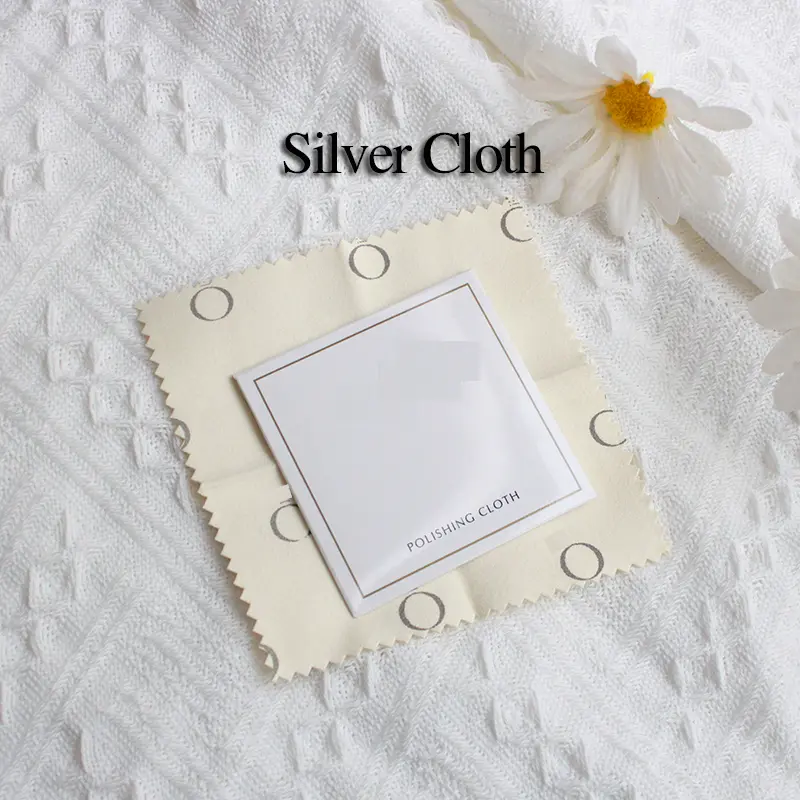 20PCS Wipe CLoth For Bead Charm Bracelet Necklace Ring Earring Bags Boxes Sets Compatible With Jewelry