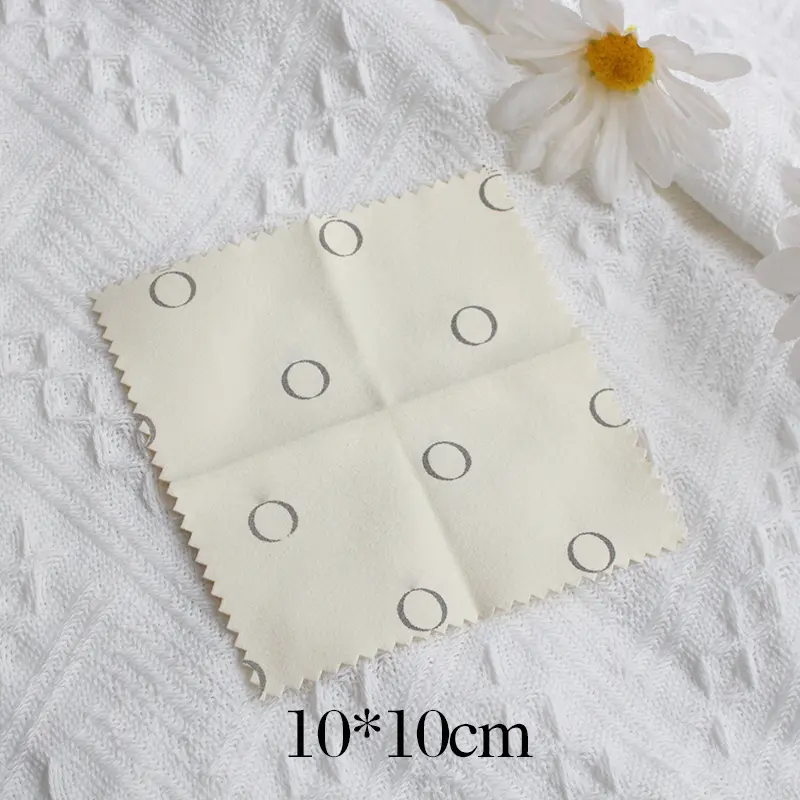 20PCS Wipe CLoth For Bead Charm Bracelet Necklace Ring Earring Bags Boxes Sets Compatible With Jewelry