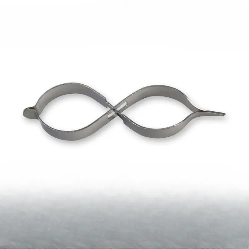 Stainless Steel 8-shaped Clip, Gourd Clip, Rebound Clip, Welded Tile Clip, Non Welded Thickened Jewelry Tool