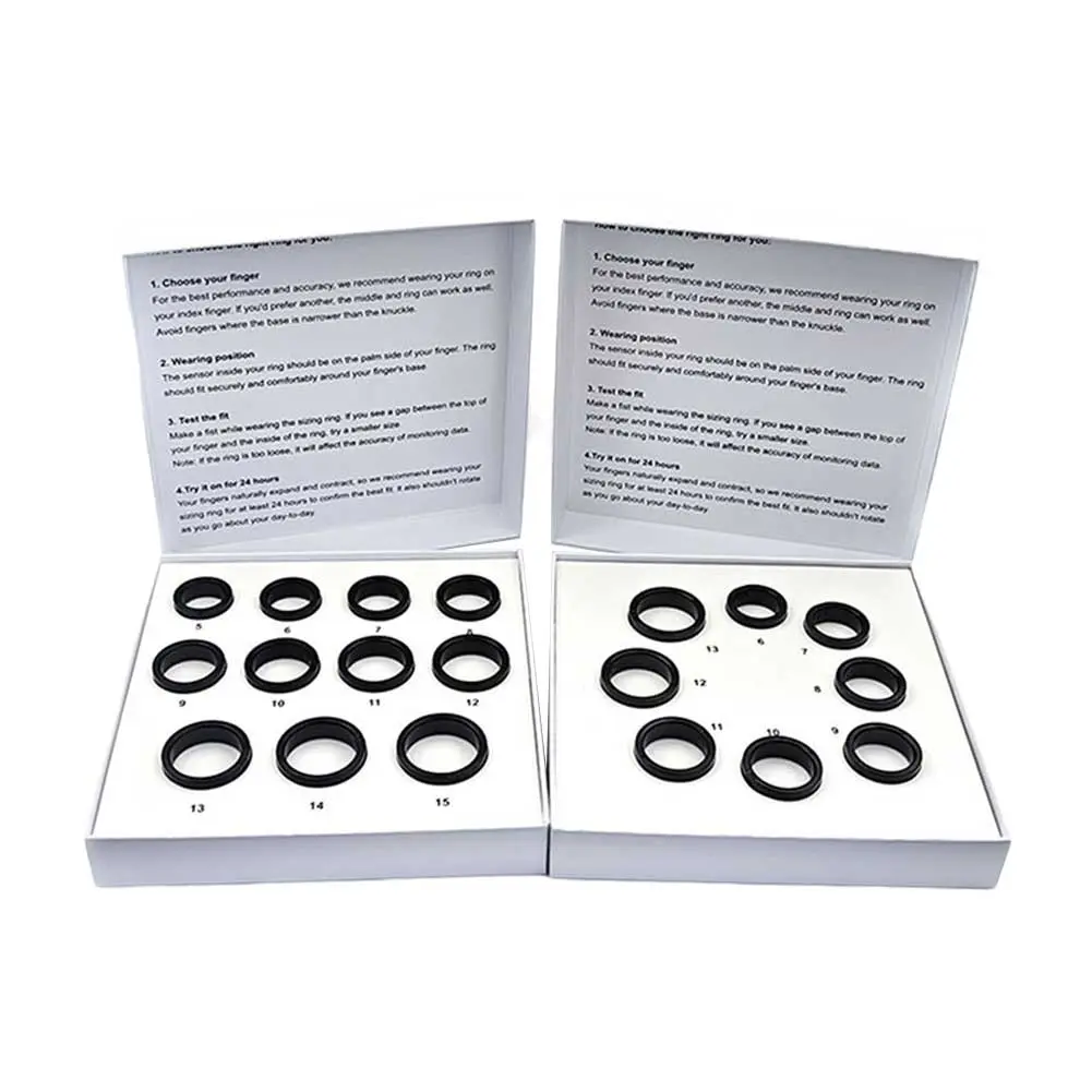 Smart Ring Sizing Kit Sizes 5-15/6-13 Ring Measurement Tool Reusable Ring Sizing Tool for Measure Size
