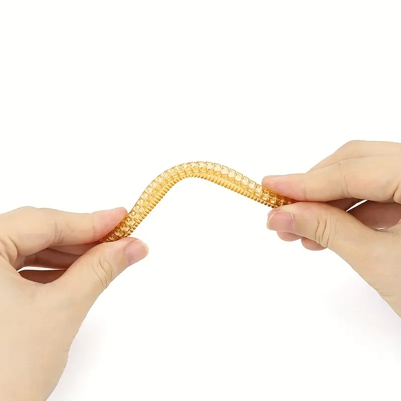 Transparent Silicone Ring Size Adjuster Invisible Spring Tightener for Loose Rings Jewelry Size Adjustment Tool