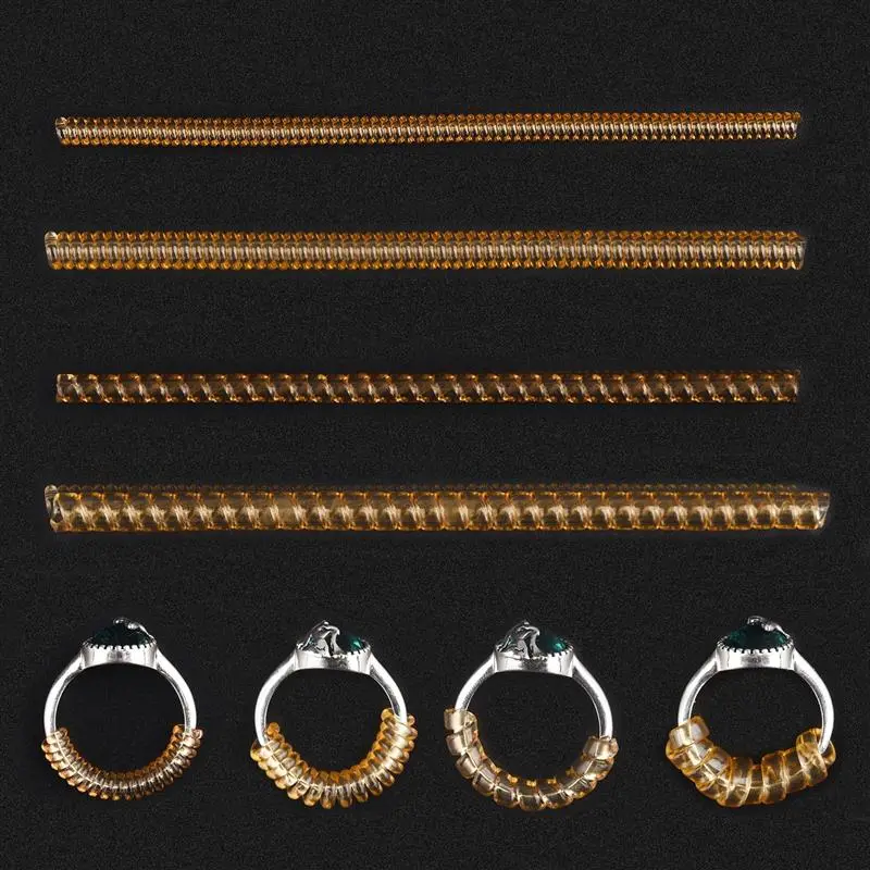 10cm Adjuster Jewelry Tools Spiral Based Ring Size Adjuster Guard Tightener Reducer Resizing Tool 4 Types