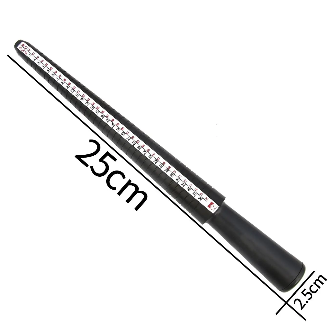 Professional Ring Size Finder Mandrel Finger Gauge Plastic Measuring Jewelry Tools Ring Mandrel Stick Jewellery Tool Set