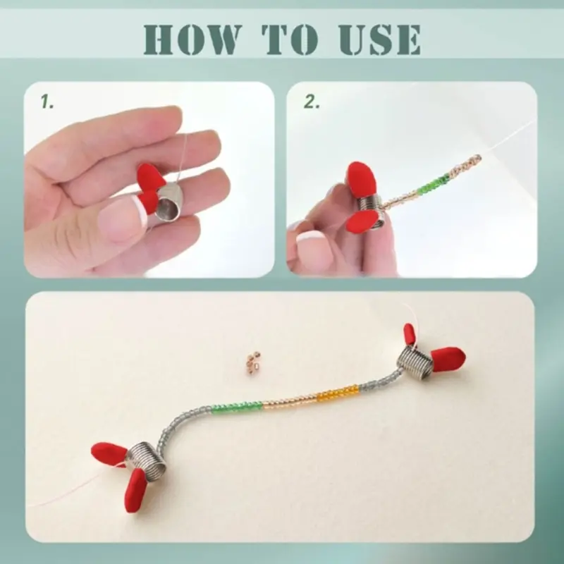 Essential Jewelry Making Tool Stringing Bead Stoppers Spring End Fasteners Alloy Material Perfect for Beading Bracelets