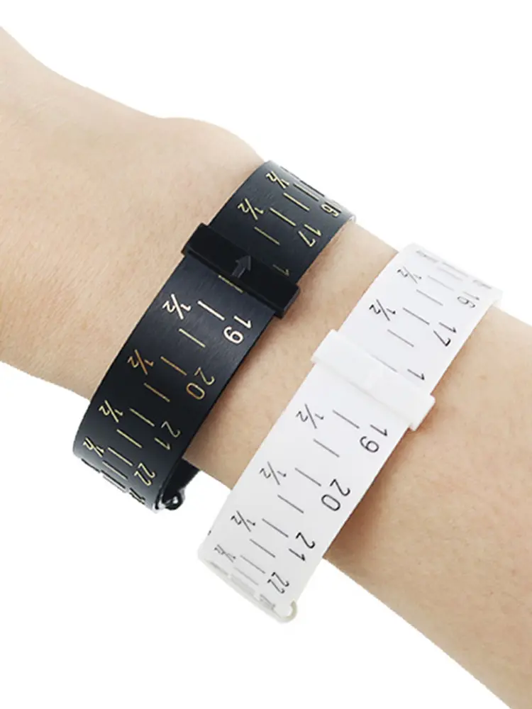 Plastic Bracelet Sizer Gauge Adjustable Bangle Measures Jewelry Making Bracelet Sizing Tools DIY Tool