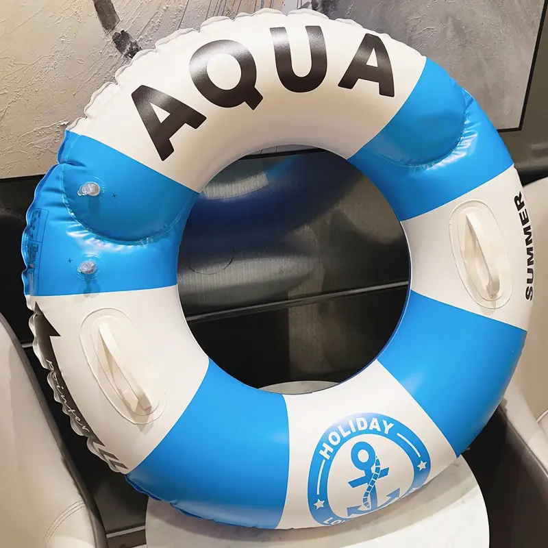 Rooxin Child Swim Ring Tube Inflatable Swimming Ring For Kid Adult Swim Circle Float Swim Pool Float Water Play Swim Tube