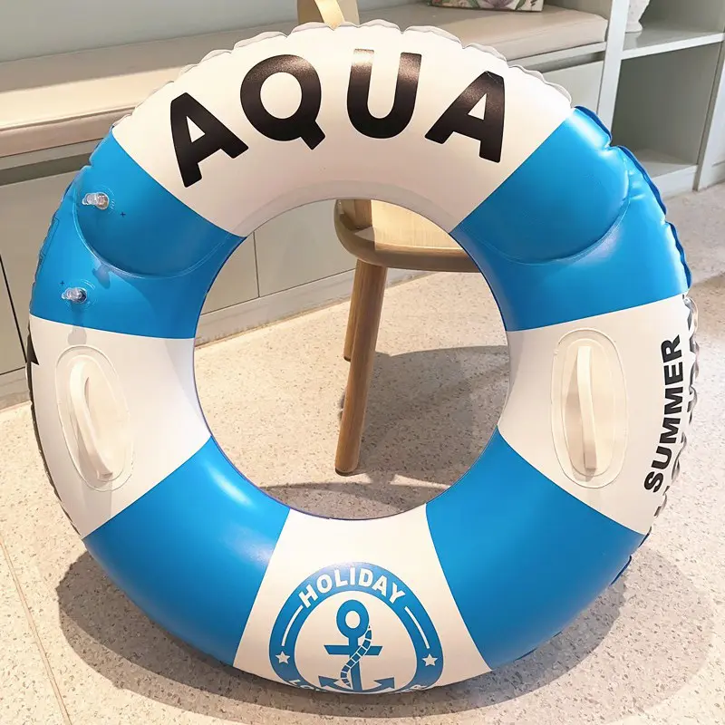 Rooxin Child Swim Ring Tube Inflatable Swimming Ring For Kid Adult Swim Circle Float Swim Pool Float Water Play Swim Tube