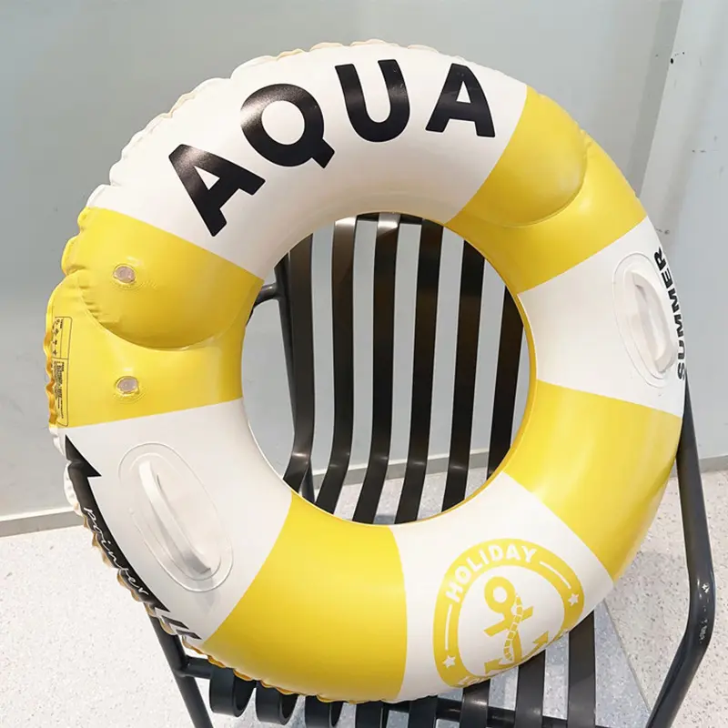 Rooxin Child Swim Ring Tube Inflatable Swimming Ring For Kid Adult Swim Circle Float Swim Pool Float Water Play Swim Tube