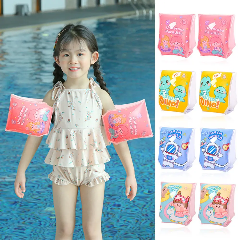 Adult Thicken Children Pool Inflatable Buoy Armbands Swimming Pool Arm Float Swim Floats Sleeves Swimming Inflatable Arm Rings