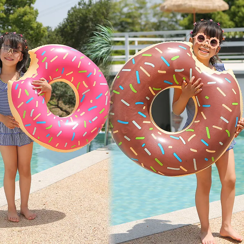 ROOXIN Thickened Swim Ring Tube Inflatable Swimming Ring For Child Kid Adult Swimming Circle Pool Float Water Park Tube