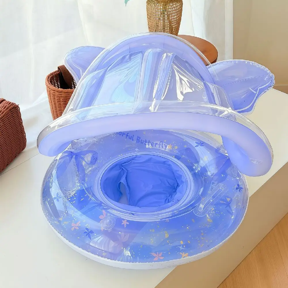 Rooxin Swim Ring Tube Pool Floating Seat Inflatable Swimming Ring Swimming Circle Pool Float