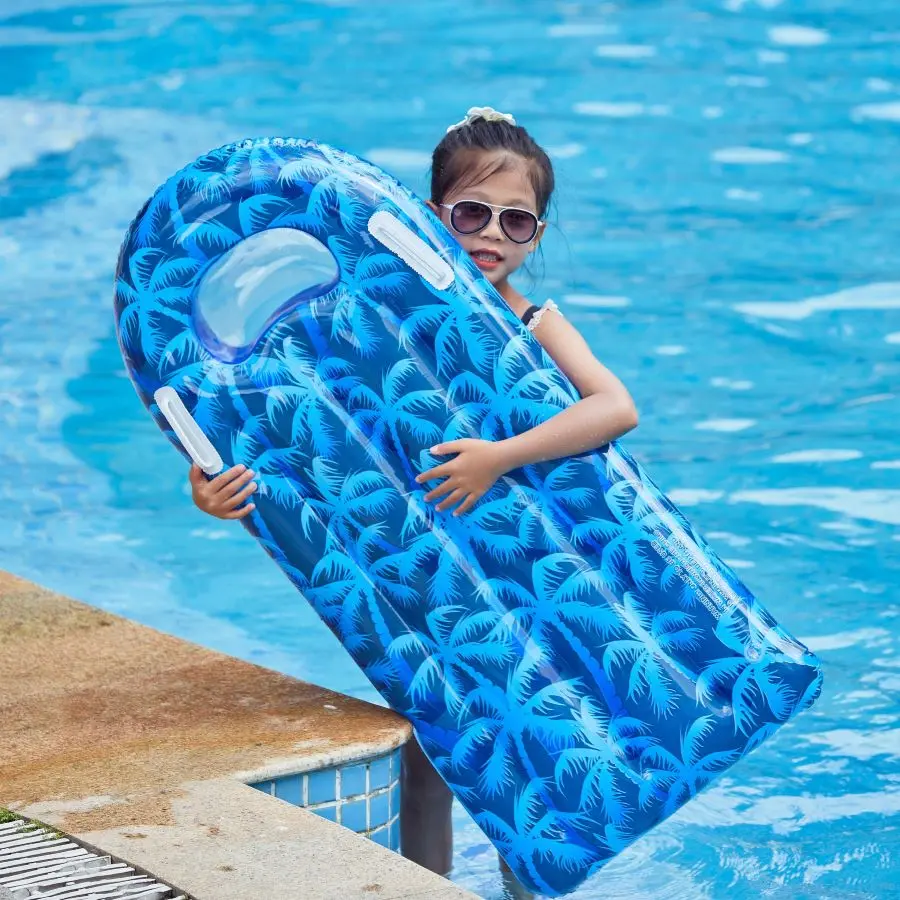 Rooxin Water Hammock Children Swim Tube Inflatable Pool Float For Kids Swimming Circle Pool Swim Tube