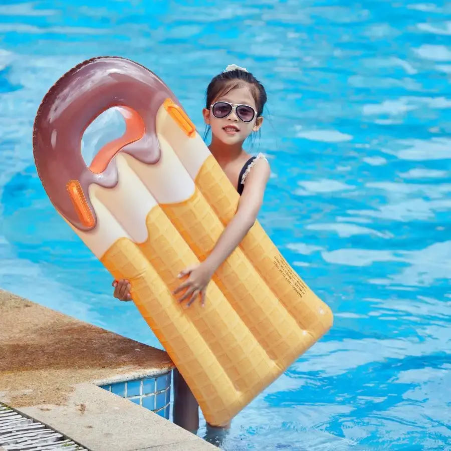 Rooxin Water Hammock Children Swim Tube Inflatable Pool Float For Kids Swimming Circle Pool Swim Tube