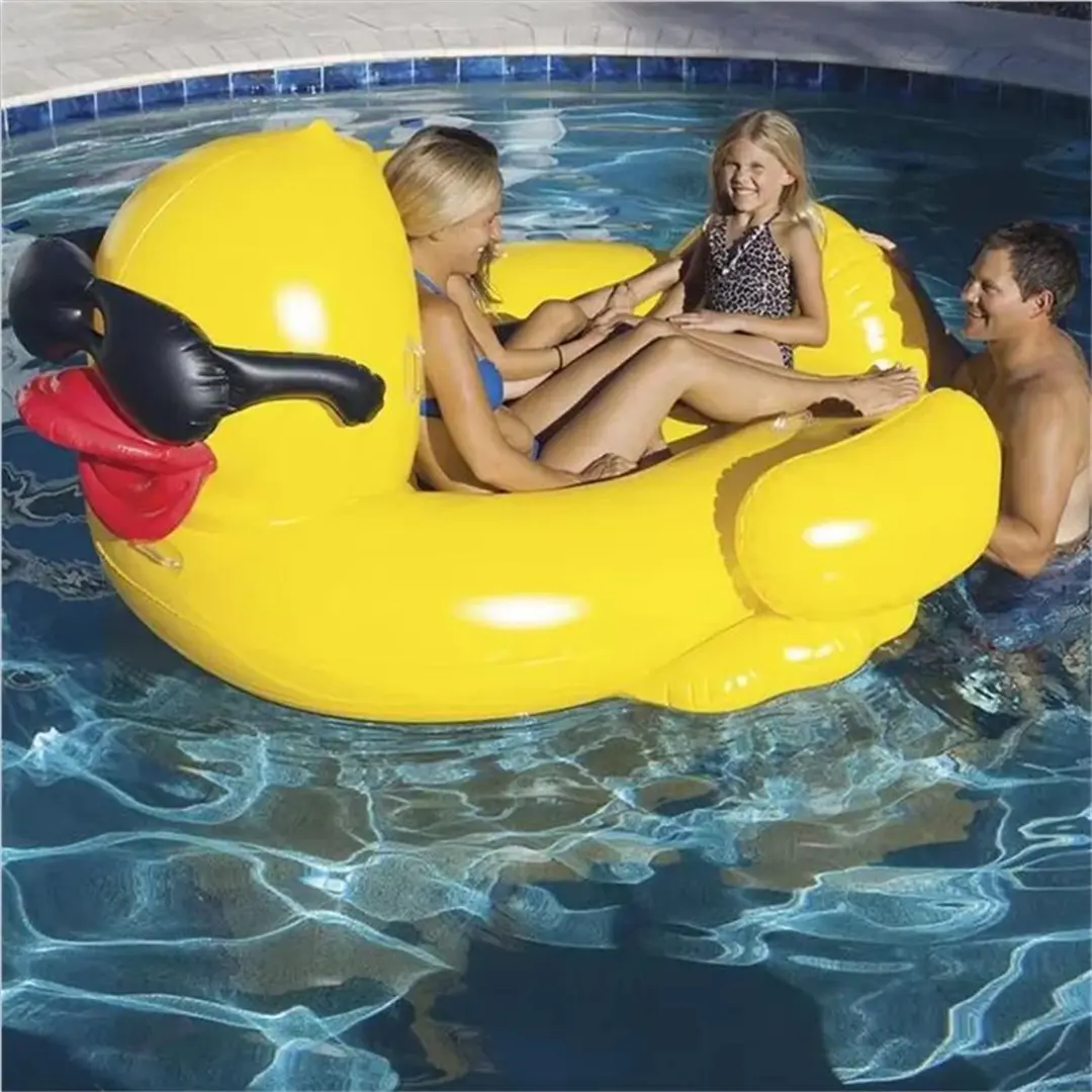 Summer water Toys pvc thickened Inflatable Floating Mat Swimming Pool Party floating Row Summer Holiday Gift Floating Mat bed