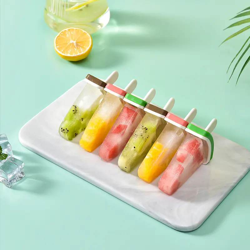 Ice Cream Mold with Lid Watermelon Shape Mold DIY Homemade Popsicle Mold Frozen Juice Milk Kitchen Ice Cream Making Tool