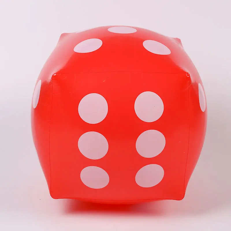 PVC Inflatable Dice Toys - Giant Soft Inflatable Dice Fun Party Props for Kids and Adults Suitable for Home Classroom Outdoor