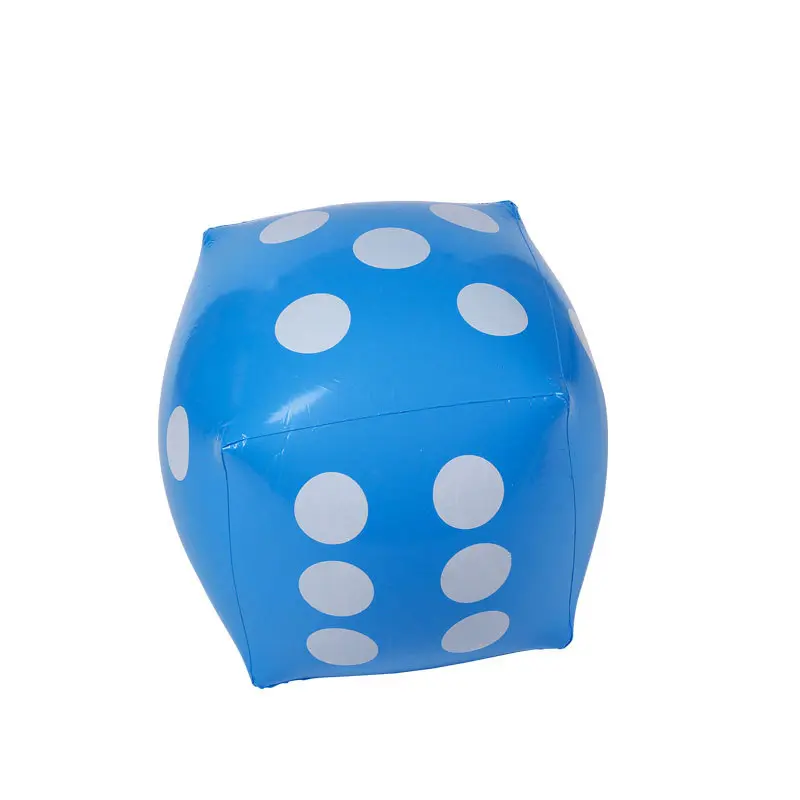 PVC Inflatable Dice Toys - Giant Soft Inflatable Dice Fun Party Props for Kids and Adults Suitable for Home Classroom Outdoor