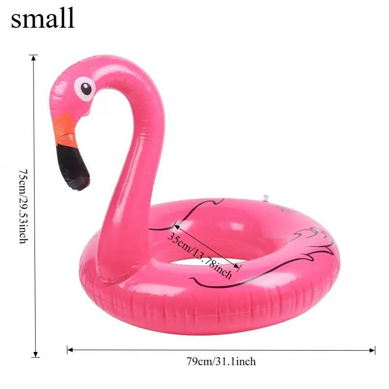 Swan-Shaped PVC Inflatable Swim Ring for Adults – Elegant Pool Float Waist Ring for Summer Beach, Lake, and Outdoor Water Fun