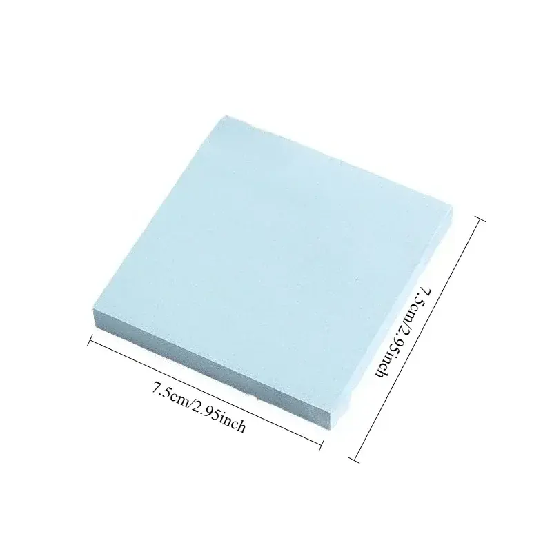 4/8 Pack Sticky Notes 7.5 Cm X 7.5 Cm Refills Various Colors Self-adhesive Notes Extra Strong Sticky Notes Value Pack