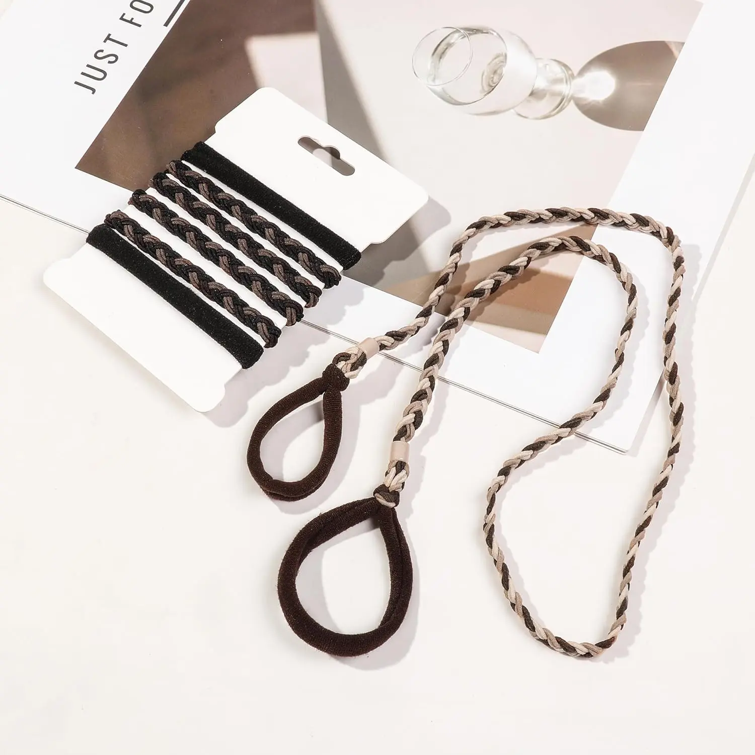 Sports Hair Rope Extra Long Wig Braid Surf Hair Tie Rubber Band Headband Hair Accessories