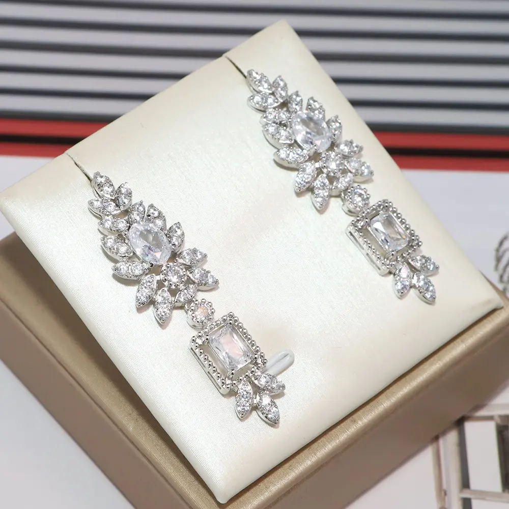 Eiralee 2025 new model cubic zirconia luxury jewelry, including necklaces, earrings, bracelets, open ring sets, and wedding jewe