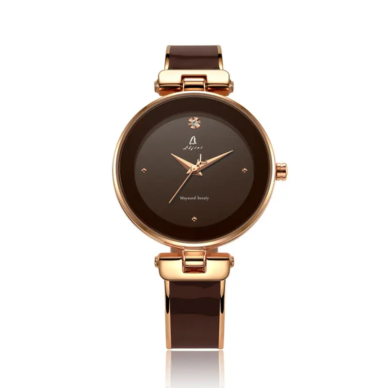 Hot Sales Black Gold  Diamonds dial Ladies Waterpoof Quartz Wristwatch Stainless Steel Bracelet Watch for Women Girls