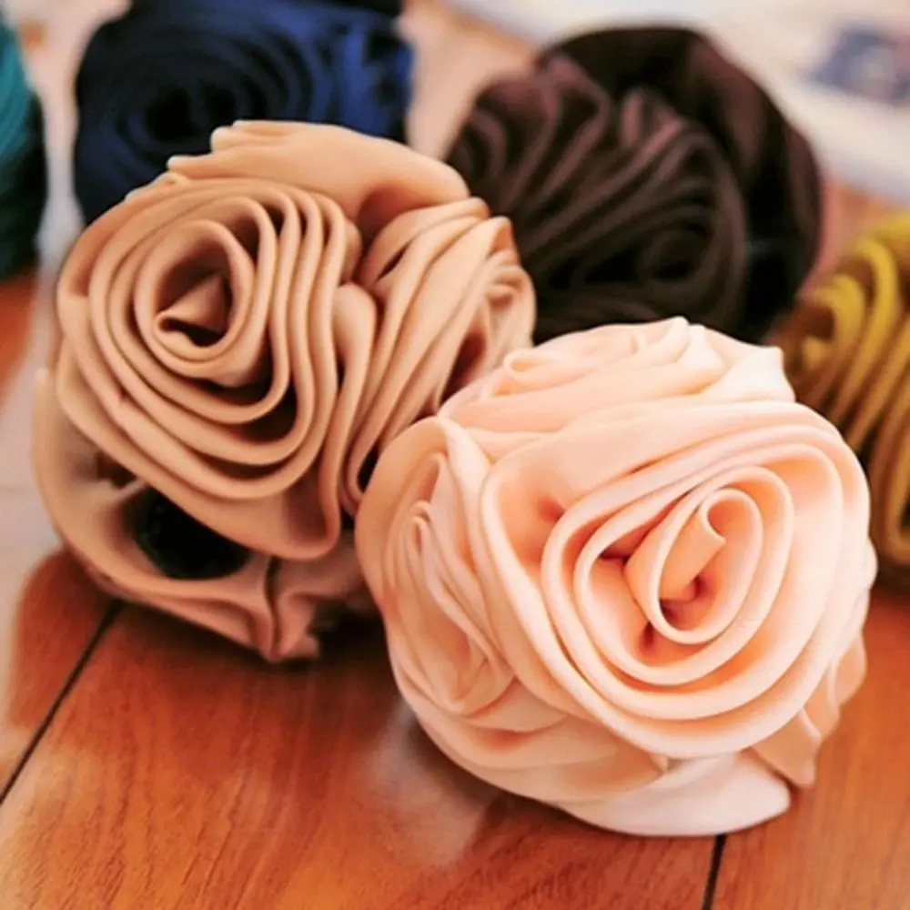 New Rose Hair Claws Hairpin Sweet Barrette Flower Hair Clip Headband Women Headwear Bow Girls Ponytail Holder Hair Accessories