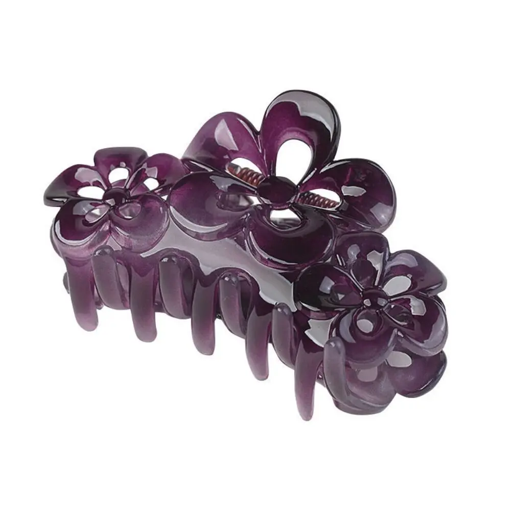 Fashion Sweet Flower Hair Clip Wash Up Accessories Headwear Hair Pins Resin Hair Claw Women