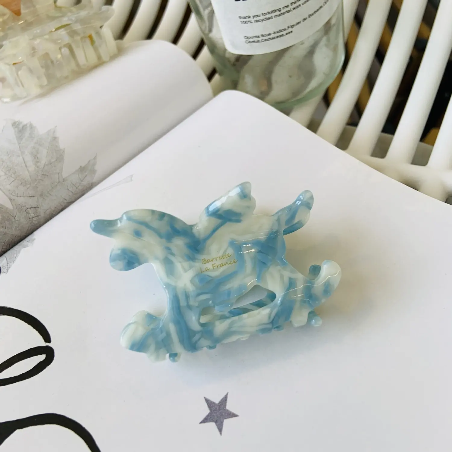 NEW Merry-Go-Round Hair Claw Childhood Memories Unique Design Acetate Hair Claw Clips Hair Accessories for Women Girls