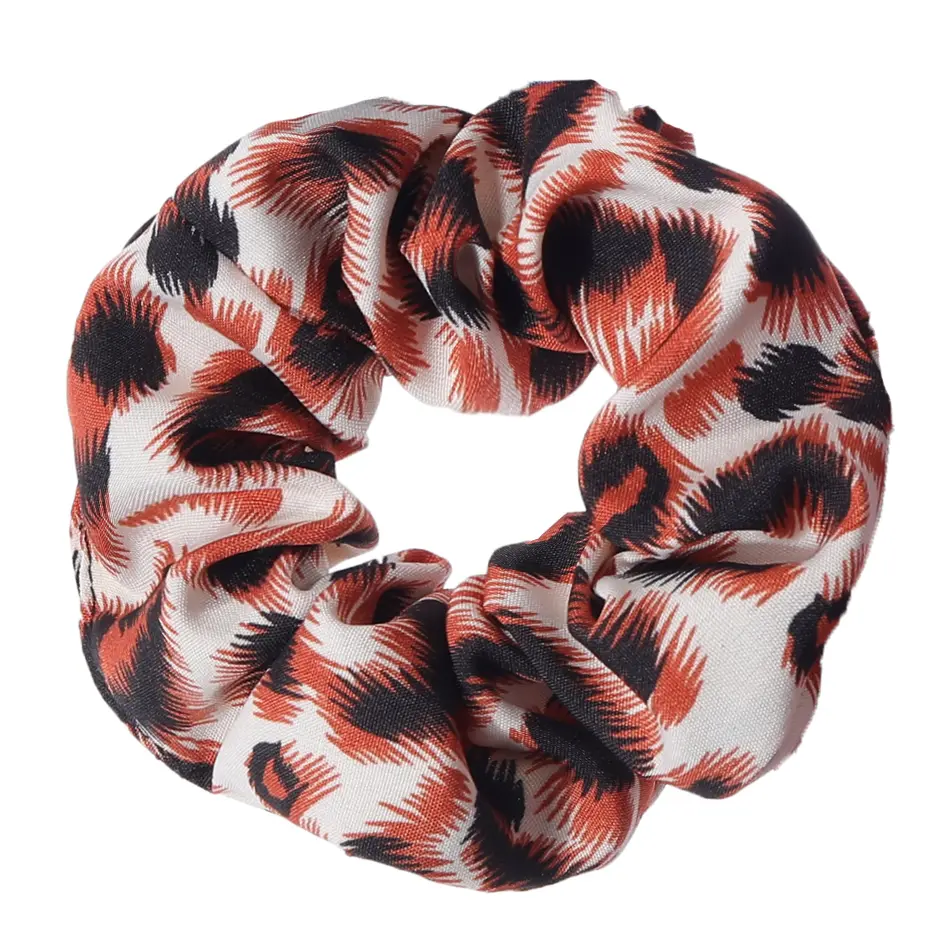 Leopard Print Scrunchies Hair Tie Hair Rope High Elasticity Elastic Hair Band Ponytail Holder Elegant Women Hair Accessories