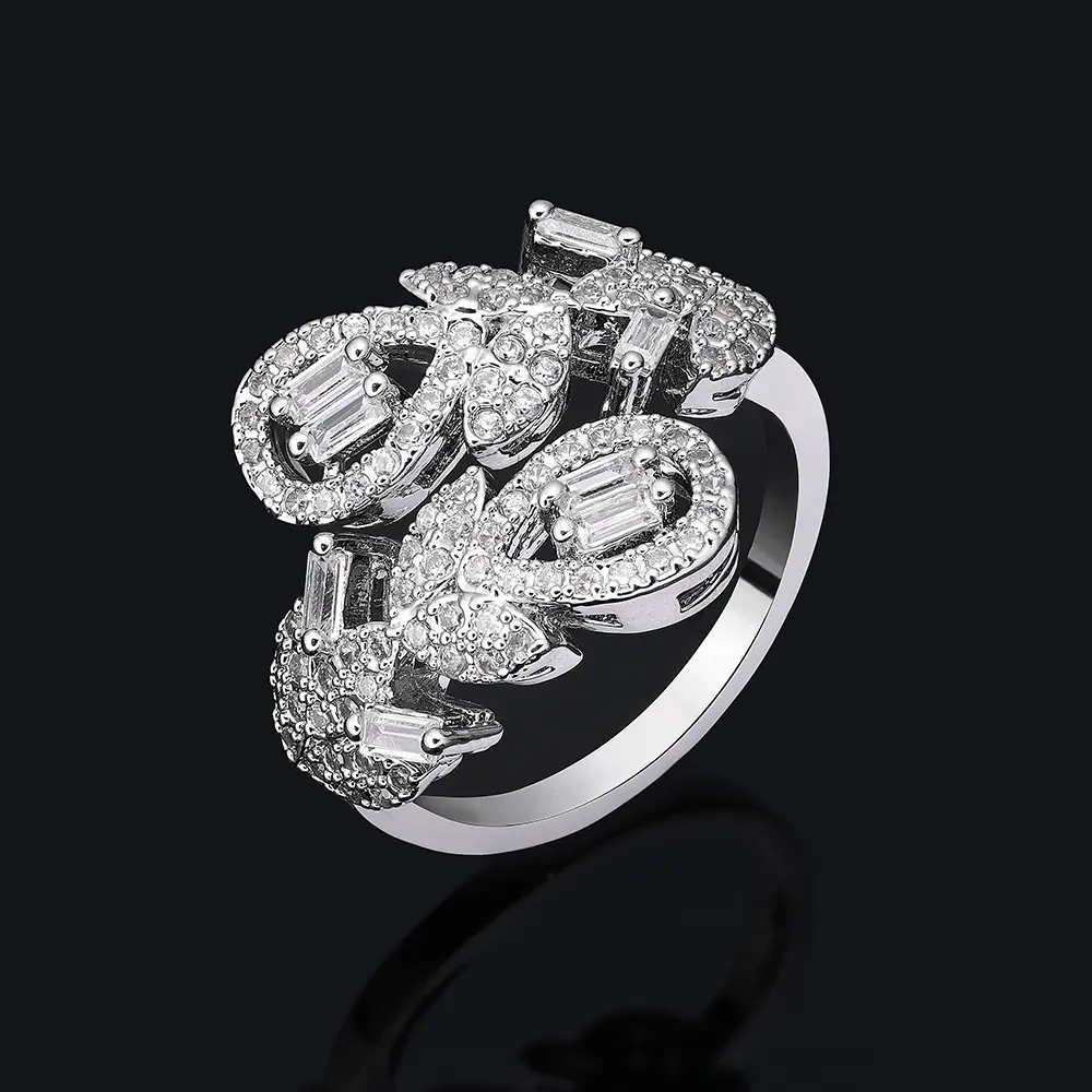 2025 New 4-piece Bridal Wedding Jewelry Set, Cubic Zirconia, Luxury Women's Jewelry, Women's Wedding Party Accessories