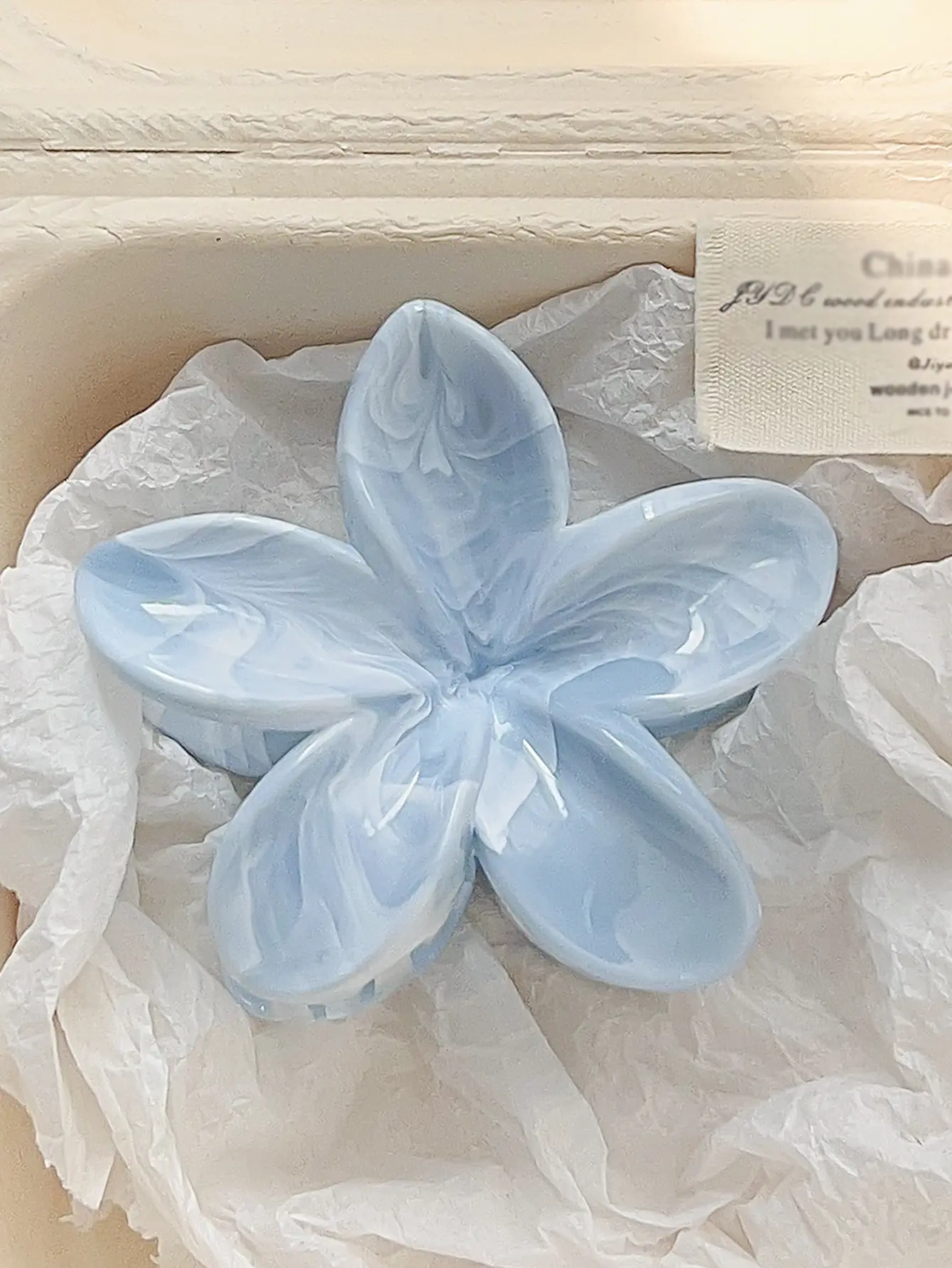 1/2Pcs Hawaiian Flower Hair Claw Clips for Women,Non-Slip Strong Hold Hair Accessories Clamps for Thick Thin Hair