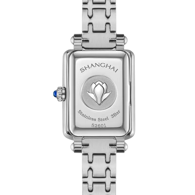 Shanghai Women's Watch Quartz Watch Cubic Mother of Pearl Dial Diamonds Casual Simple Quartz Women's Watch S2602.0011.064.09