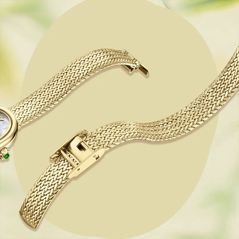 2025 New Shanghai Women's Watches Luxury Brand Stainless Steel Ladies Business Watches Female Students Fashion Quartz Watches