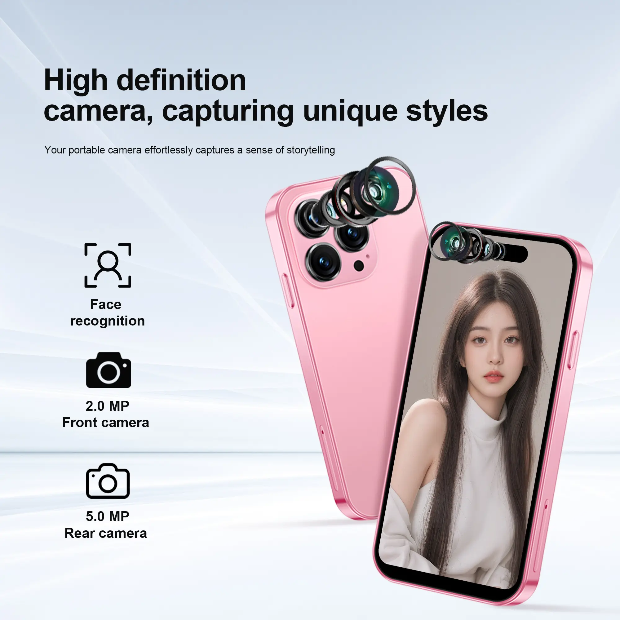 2025 NEW SERVO S16 Mini Small Smartphone 4.0" Display Android 10.0 WCDMA Dual SIM Card 2000mAh Play Store 2GB+16GB Mobile Phones