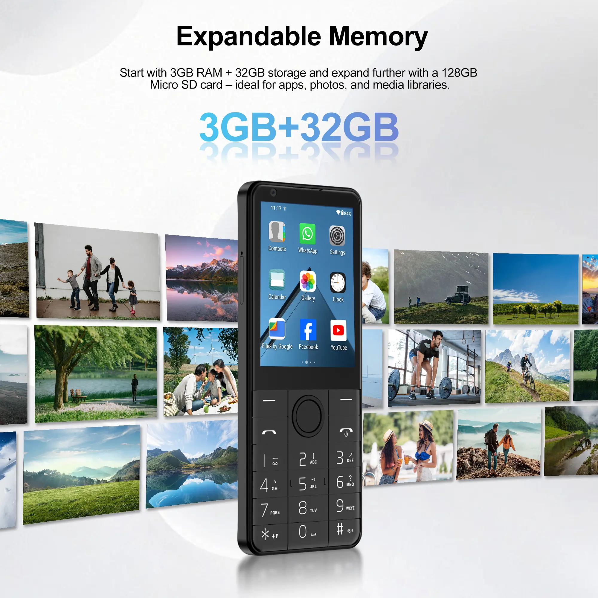 SERVO R17 4G Cellular Smartphone Android 13.0 3GB+32GB 2.8" HD Display 2100mAh Mini Smart Touch Screen Mobile Phone Google Store