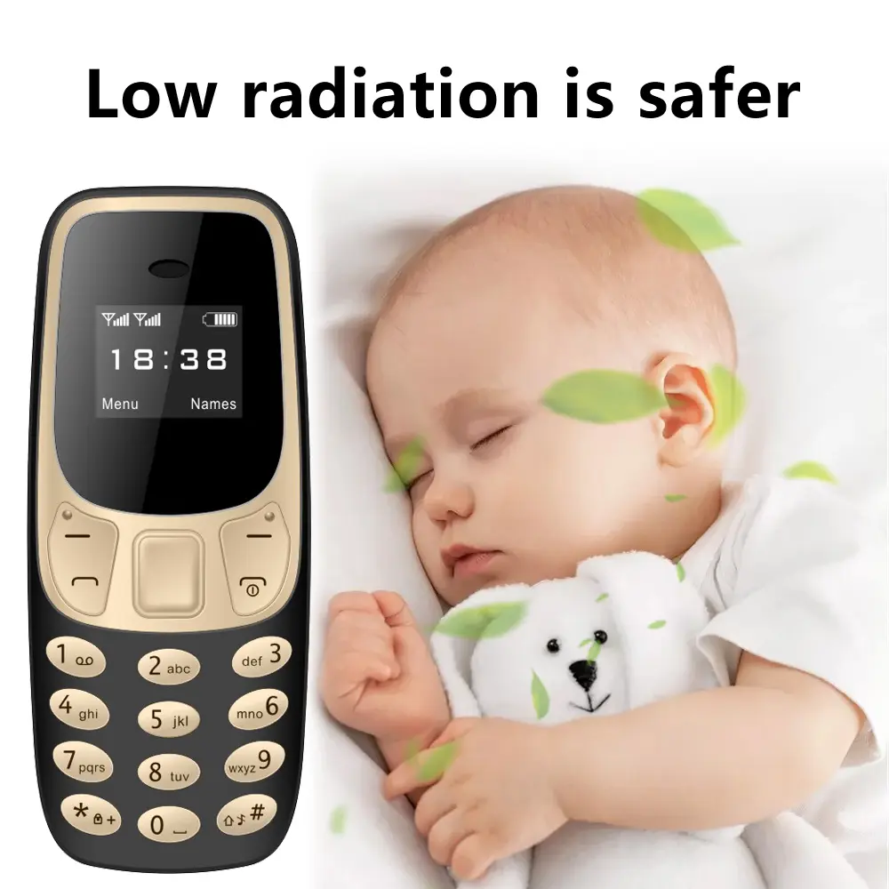 SERVO BM10 Small Mobile Phone Bluetooth Earphone Voice Changer Dialer Low Radiation Call Recording 2 SIM Mini Unlocked Cellphone