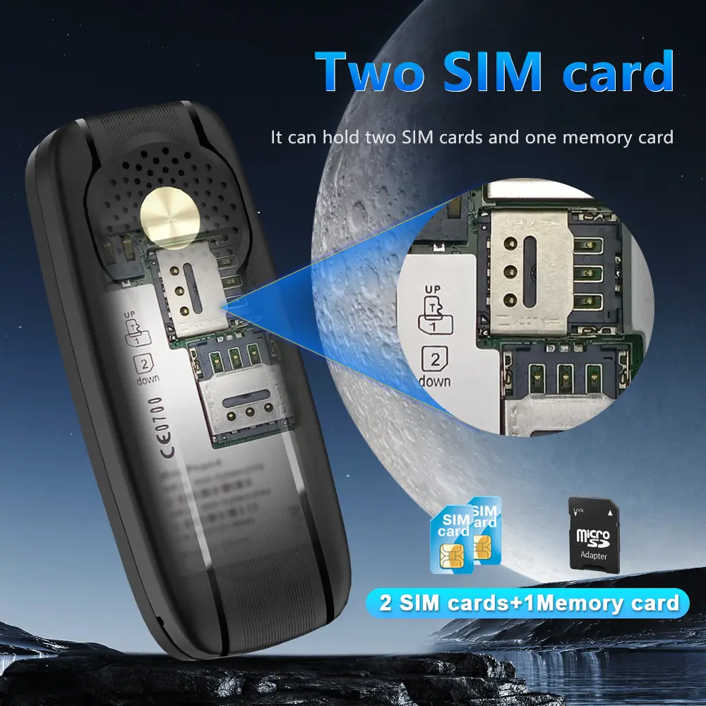 SERVO BM35 Mini Mobile Phone  2G GSM Wireless Dialer Dual SIM  Magic Voice Alarm Clock Blacklist Automatic Call Record Cellphone