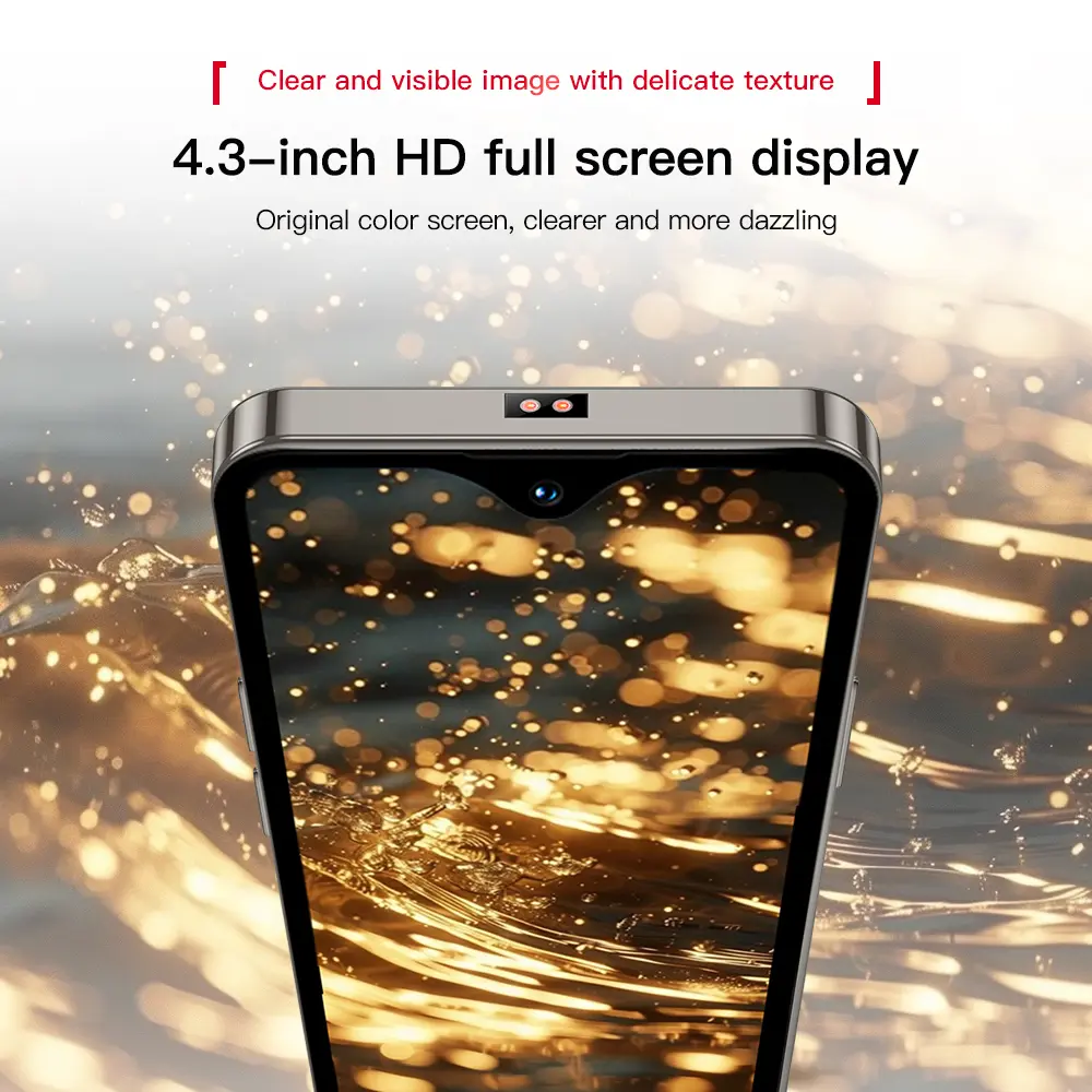 SERVO 17SE Mini Smartphone 2 SIM Cards 4.3 inch 2GB+16GB 2750mAh Battery Dual Camera 4G Small Mobile Phone Android 8.1 Version