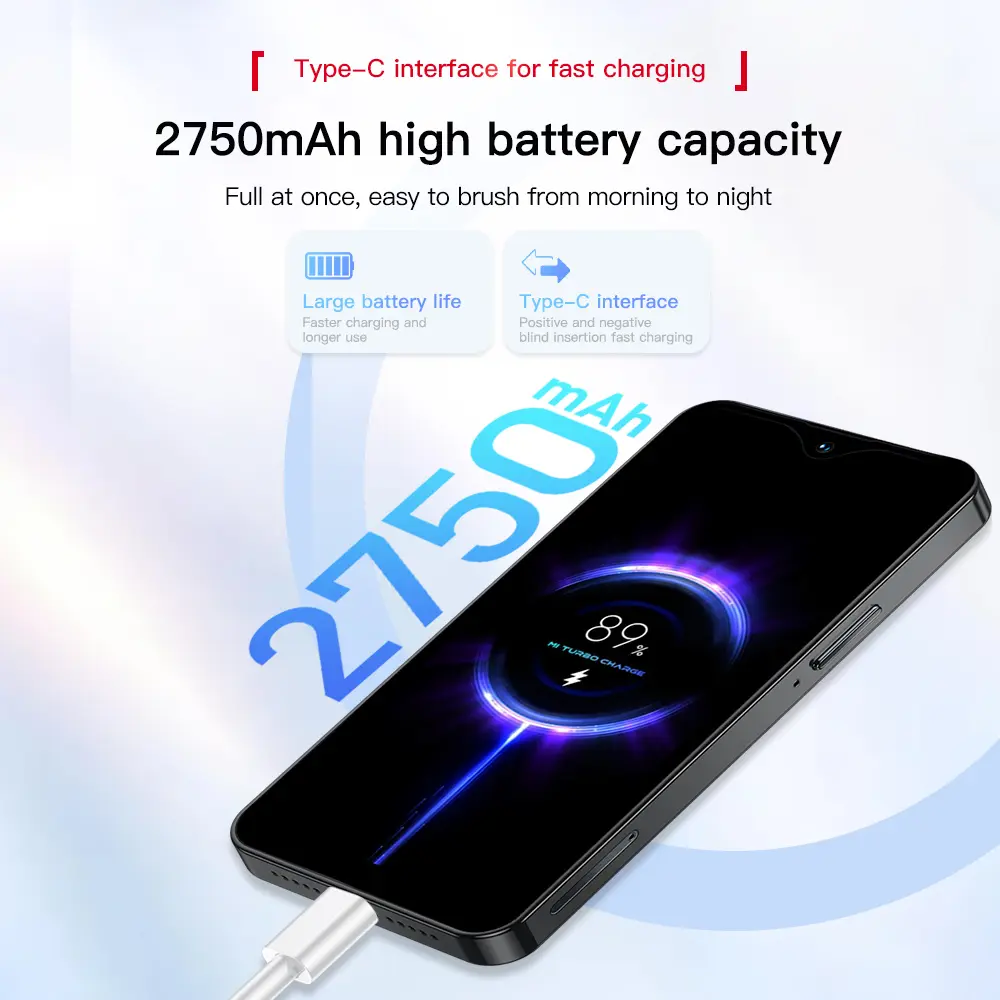 SERVO 17SE Mini Smartphone 2 SIM Cards 4.3 inch 2GB+16GB 2750mAh Battery Dual Camera 4G Small Mobile Phone Android 8.1 Version