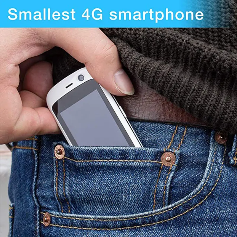 Unihertz Jelly Pro Super Mini 4G Smartphone Dimensity 7300 CPU Android 8.1 Unlocked Mobile Phone 2MP 8MP Camera 950mAh Cellphone