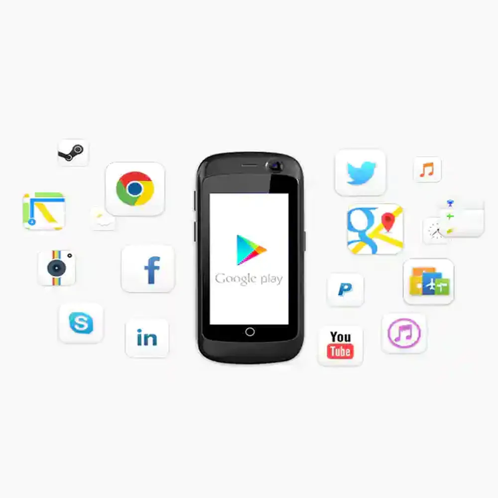 Unihertz Jelly Pro Super Mini 4G Smartphone Dimensity 7300 CPU Android 8.1 Unlocked Mobile Phone 2MP 8MP Camera 950mAh Cellphone